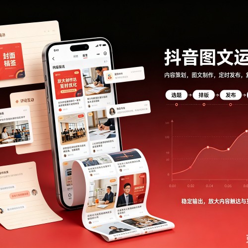 浦北抖音图文代运营服务